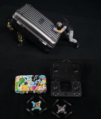 Suitcase Mini Drone Folding Aerial Photo Remote Control Plane