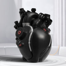 Cyber Punk Simulation Heart Vase Ornament Creative Technology Halloween Home Decor