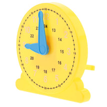 Plastic Teaching Clock Number & Time Puzzles Toy Time Educational Aids Gift