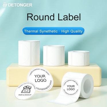 round-label