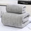 Bamboo Charcoal Fiber Coral Fleece Towel Bath Towel Set