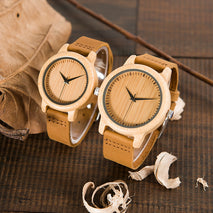 Couple Bamboo Watch