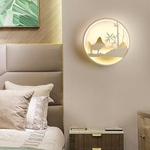 Modern Simple Bedroom Bedside Wall Lamp