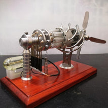 Trendy Retail Hot Air Stirling Engine Model Generator Motor Steam Power Educational Toys B