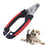 Dog Pet Grooming Scissors & Nail Clipper.