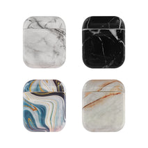 Earphone Case For Airpods 2 Case Luxury Marble Hard Headphone Case Protective Cover Accessories