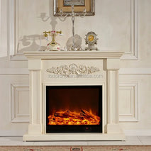 Wooden Standing Free TV Electric Fireplace (Model 8093 LED )