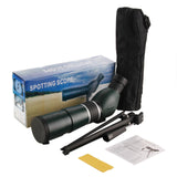 Outdoor Products Low Light Night Vision 20-60 X60 Spotting Scope Monocular Zoom Astronomical Telescope