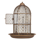 Trendy Retail Vintage Metal Craft Wire Birdcage Birds Feeder Outdoor Landscape Creative Decor Gifts