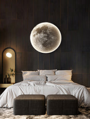 Moon Wall Lamp Modern Minimalist Creative Bedside Lamp