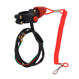 Shanvis Universal Engine Stop Kill Tether Switch Lanyard for ATV Racing Emergency
