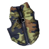 Trendy Retail Soft Comfortable Cotton Padded Dog Puppy Vest Coat Jacket Harness Safety Equipment Pet Supplies Camouflage XS