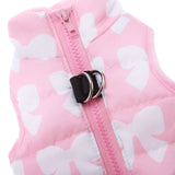 Trendy Retail Soft Comfortable Cotton Padded Vest Coat Jacket Harness Safety Equipment Pink M