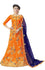 Orange Silk Embroidered Lehenga Choli