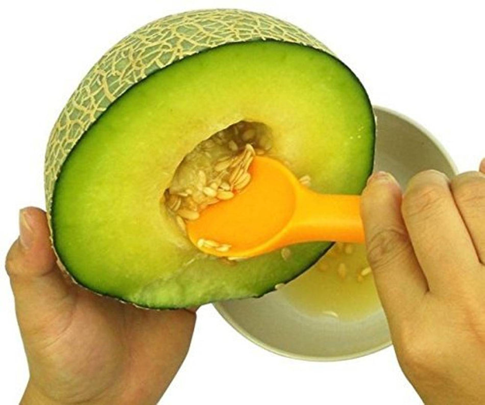Plastic Melon Seeder And Slicer Cutter - Pack Of 1
