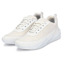 White Synthetic Sport Sneakers Shoes For Men's