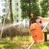Garden Pump Pressure Sprayer|Lawn Sprinkler|Water Mister|Spray Bottle for Herbicides, Pesticides, Fertilizers, Plants Flowers 2 Liter Capacity - Orange