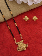 Trendy Alloy Mangalsutra with Earring For Women