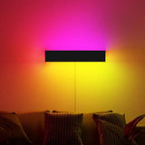 Colorful Wall Lamp Long Wall Lamp Dimming Bedroom Colorful Atmosphere Lamp
