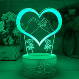 Small Night Light Plug - In Bedroom Bedside Lamp Table Lamp