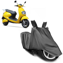 Trendy Water Resistant, UV Protection Triple Stiched Polyester Scooty Cover For Techo Electra Emerge (Grey)