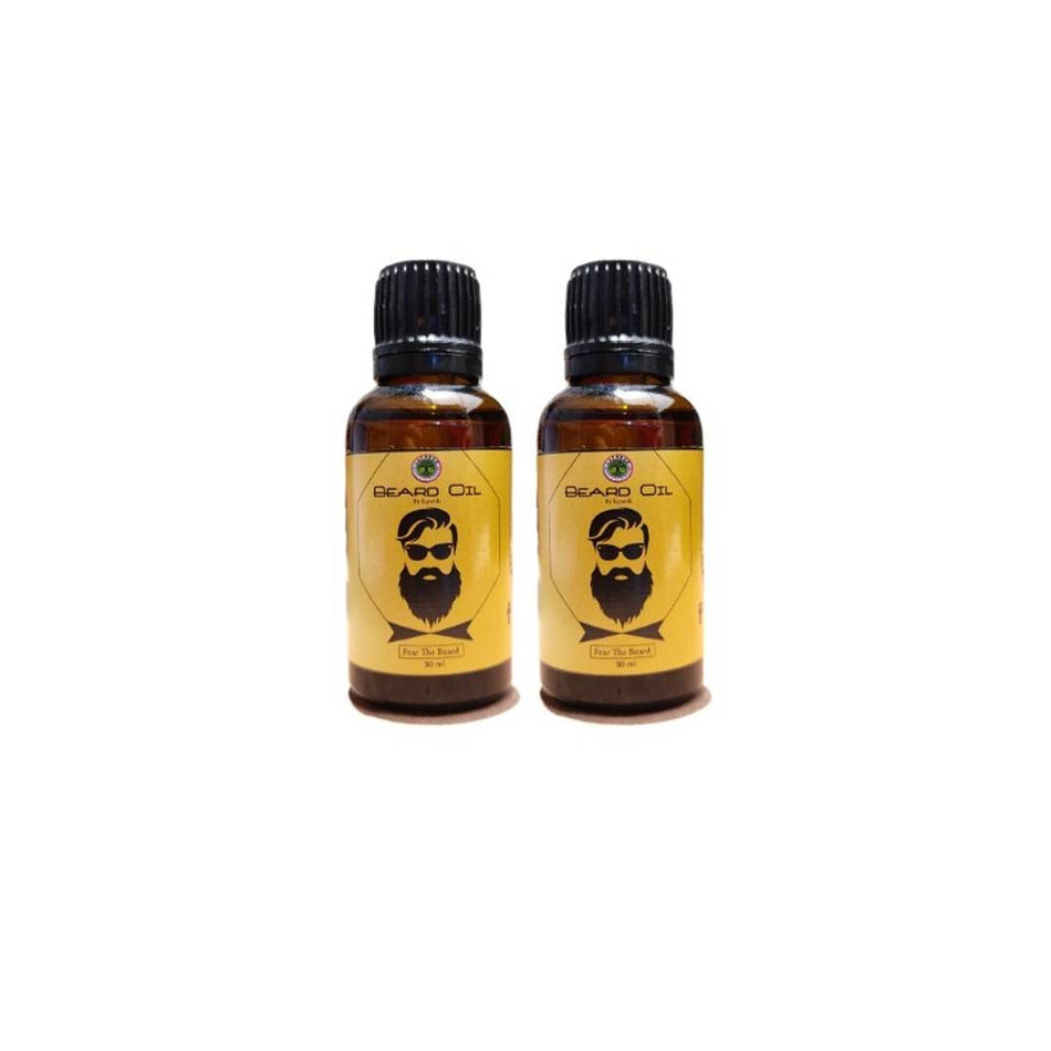 organic beard oil by isparsh 30 ml pack of 2