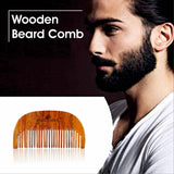 Combo Pack of Beard Oil 30 ml And Handcrafted Wooden Beard Comb
