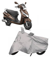 NEW ACTIVA SCOOTY BODY COVER IN SILVER