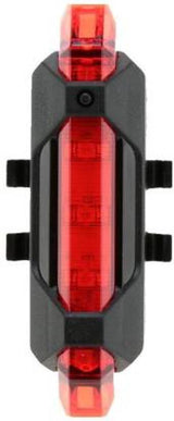 Imported Bicycle Rear Light 5 LED USB Rechargeable Waterproof LED Rear Break Light  (Red)