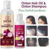 Serva Organic Onion oil 200 ml + Shampoo 400 ml Comboo