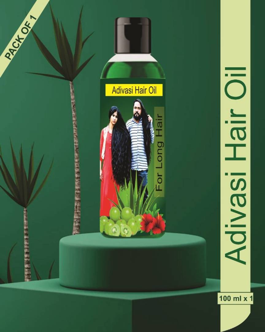 Ovalio Adivasi Herbal New Quality Hair Oil For Hair Regrowth - Hair Fall Control Hair Oil (100 ml) ( Pack Of 1)