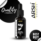 Arsh Beard growyh oil