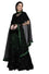 Stylish Women Green and Black Semi-Stiched Fancy Designer Padding Sequence Work Along With Can Can And Stylish Dupatta And Blouse Border Work Velvet Lehenga Choli (Sktmbf7675)