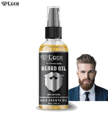 Lger Beard Growth Oil - 50ml - More Beard Growth, With Redensyl, 8 Natural Oils including Jojoba Oil, Nourishment & Strengthening, No Harmful Chemicals Hair Oil  (50 ml)