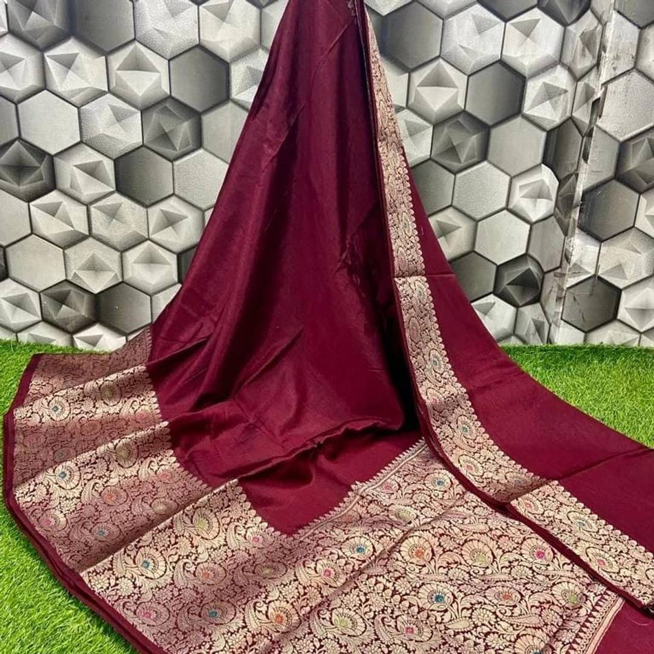 Banarasi Soft Semi Wam Silk Saree