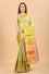Women Zari Tissue Silk Saree with Unstiched Blouse Piece