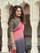 Stylish Pink Chiffon Printed Women Saree with Blouse piece