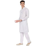 SKAVIJ Ethnic Wear Cotton Kurta Pyjama Set For Men