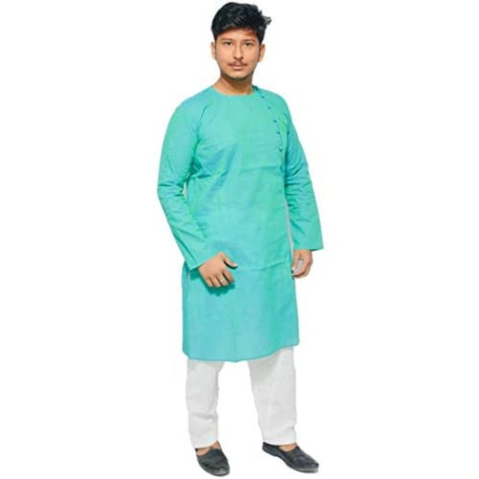 Zoya Fashion Afghani Style Kurta Pajama Set for Men's (100% Cotton)