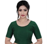 Trendy Cotton Blend Stitched Blouse For Women