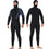 Shanvis Diving Wetsuit Full Body Wet Suit Diving Suit Men Water Swimsuit Black ( XXL)