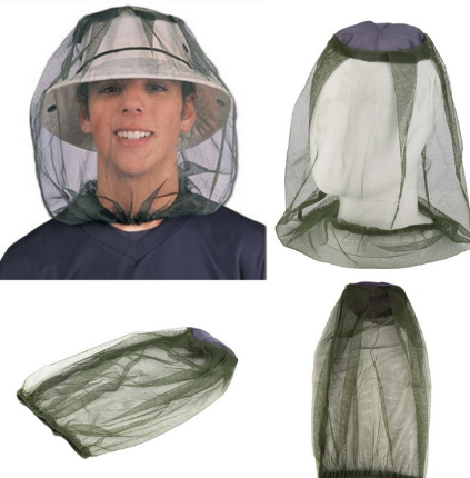 Outdoor Fishing Night Fishing Anti - Insect Anti - Mosquito Hat Net Fishing Sunscreen Hat Mask For Men And Women.