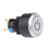 Plastic Blue LED Momentary 22mm Push Button Switch 12V SPST Waterproof
