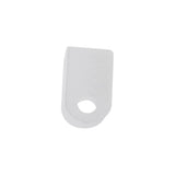 Nylon PA66 R Type Pipe Clip Split Clamp for Cable Tubing 3.3mm White 1000PCS