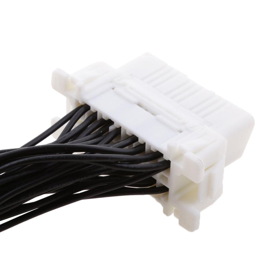 Shanvis 1 to 2 OBDII OBD2 16 Pin Car Diagnostic Code Reader Extension Cable Splitter