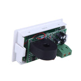 AC 80-300V 0-50.0A Digital LCD Ampere Voltage Meter Ammeter Voltmeter-White