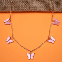 Lovely Alloy Gold Plated Necklace