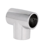 Shanvis Solid Boat Handrail Hand Rail Fittings 90°316 Marine Stainless Steel Tee Hardware 1 inch