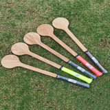 Shanvis Wooden Tennis Spoon Sweet Spot Trainer Tennis Racket Practice Batting Red (‎1 Piece Tennis Pointer)