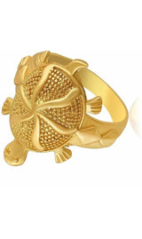 Luxurious Men's Gold Plated Ring